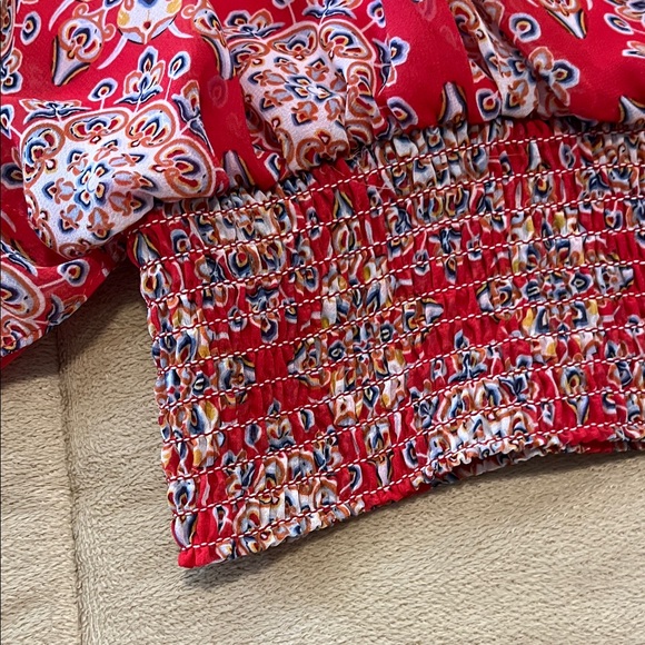 Max Studio Mandala Boho Blouse! - Picture 4 of 7